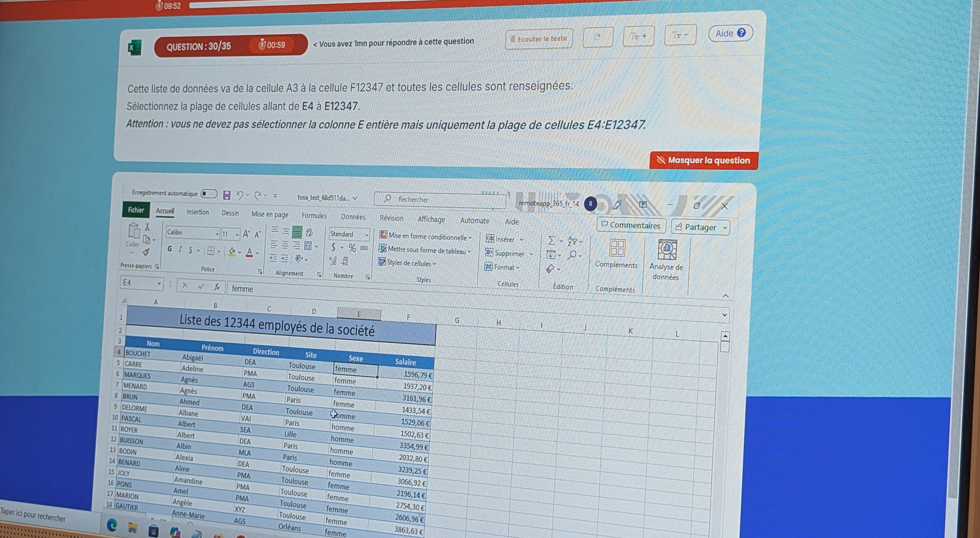 Question TOSA manipulation